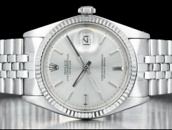 Rolex Datejust 36 Argento Jubilee Silver Lining Dial 1601